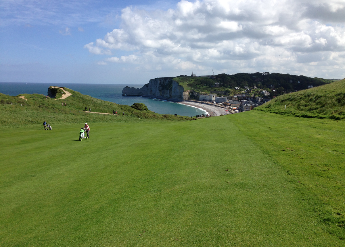 エトルタのゴルフ場